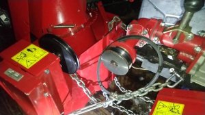 Натяжник ремня на снегоуборщик- основные детали.