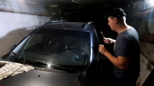 тонирование полосы на лобовом стекле своими руками