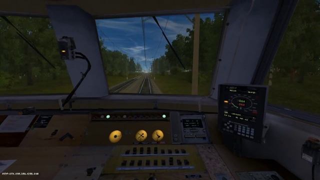 Trainz12 | БМО, 155 км - Манихино-1 на ЭР2Р-7030 / EMU Train ER2R-7030