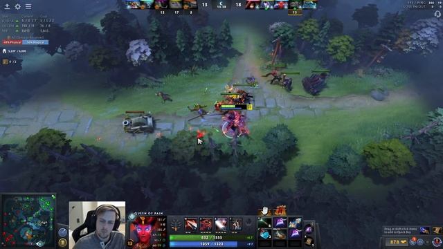 Can't die with this Build - Purge plays Queen of Pain смотреть онлайн