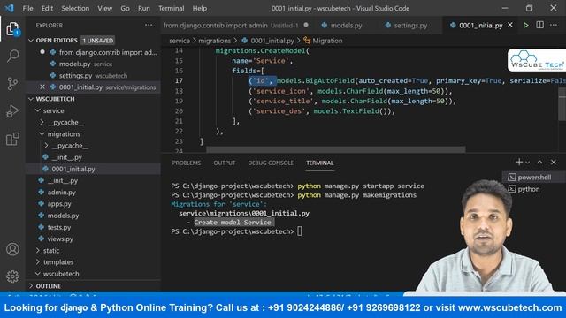 How to Create a Model in Django | Django Complete Project in Hindi смотреть онлайн