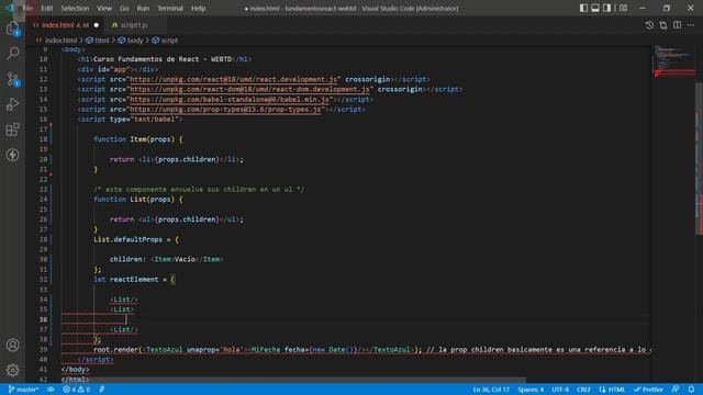 ReactJS | Nested Components - POJOs en JavaScript смотреть онлайн