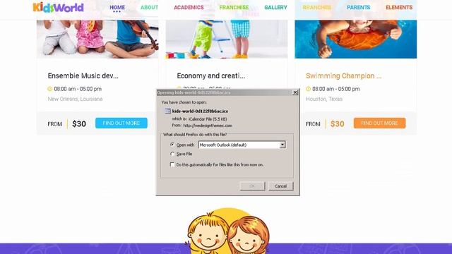 Kids World - Children Kids WordPress Theme | Themeforest Download смотреть онлайн