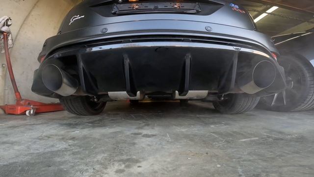 Ford focus mk2 rs 500 / milltek sport exhaust / De-Cat / COLD start sound + revs смотреть онлайн