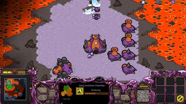 STARCRAFT CARTOONED - The Original Zerg Campaign Walkthrough - 4.- Agent Of The Swarm at 720p 60fps смотреть онлайн