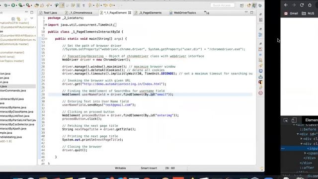 Batch 9-Selenium Basics-Locators-WebElement-HTML смотреть онлайн