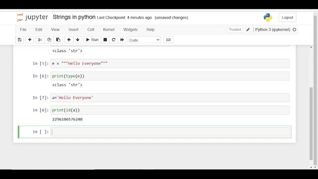 || String In Python part-1 || HTML By Sachin Sir || смотреть онлайн