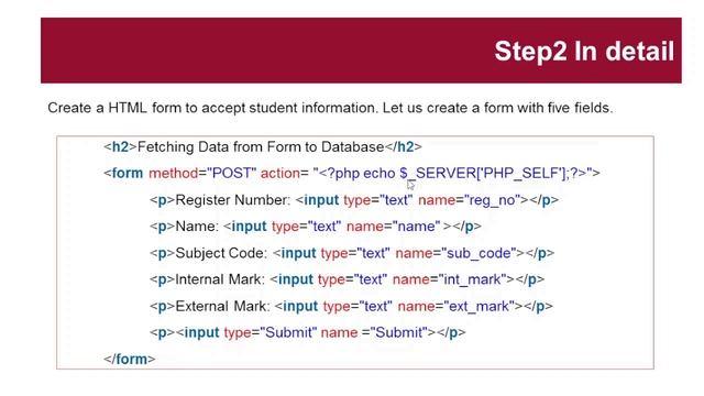 Insert HTML form data into MySql Table in Tamil | PHP for beginners смотреть онлайн