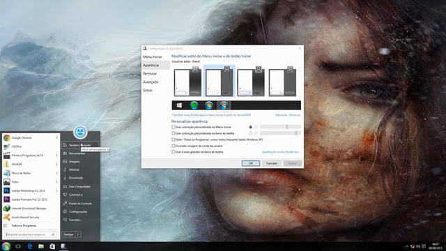 ✔Como ativar o Menu Iniciar(StartIsBack) do Wind 7 no Windows 10 e Trocar o botão Iniciar(orb) ^^ смотреть онлайн