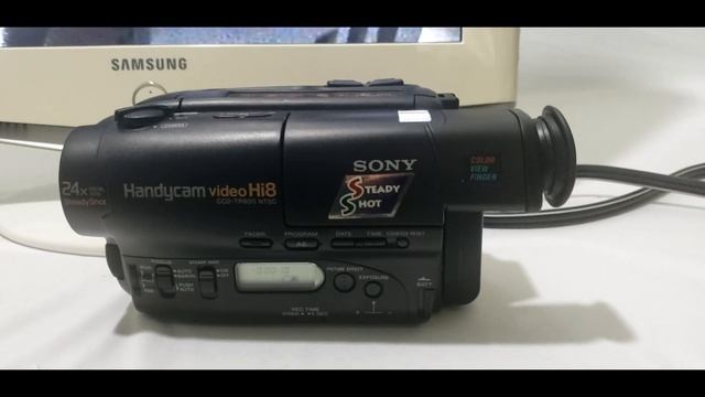 Sony Handycam CCD TR600 8mm Video8 HI8 Camcorder SOLD смотреть онлайн