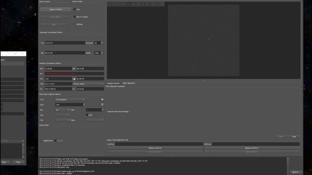 ? Polar-Align your Telescope using Plate-Solving in EKOS. смотреть онлайн