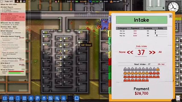 Hygiene Issues From 8 Hours Sleep? - SB Plays Prison Architect (Alpha 35) [ep30]