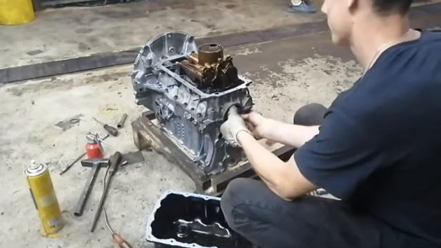 Сборка турбо мотора EP6 turbo смотреть онлайн