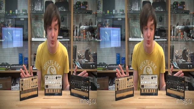 mmag.ru: Синтезаторы Korg Volca Bass, Beats и Keys - 3d видео обзор и демо смотреть онлайн
