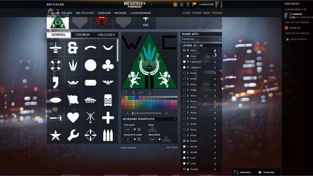 How To Create and Edit Your Battlelog Emblem BF4 смотреть онлайн
