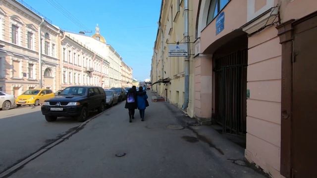 Saint Petersburg - Walking Pochtamtskaya Street - Russia / Санкт-Петербург смотреть онлайн