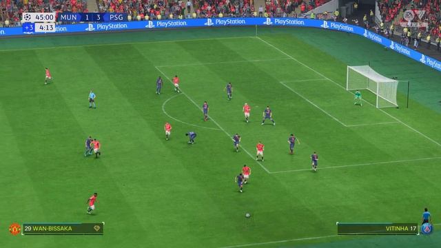 EA FC 24 - Manchester United vs PSG | UCL Final 23/24 Gameplay | PS5 4K смотреть онлайн