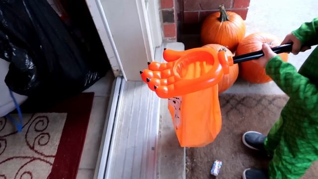 Halloween Trick Or Treat For Candy! Video For Kids