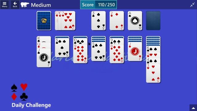 Microsoft Solitaire Collection | Klondike Medium | June 5, 2023 | Daily Challenges смотреть онлайн