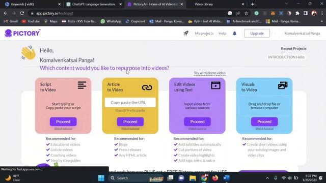 Create Youtube Videos Using A.i | Telugu | How I Make Faceless YouTube Videos with AI (Free) 2023 смотреть онлайн