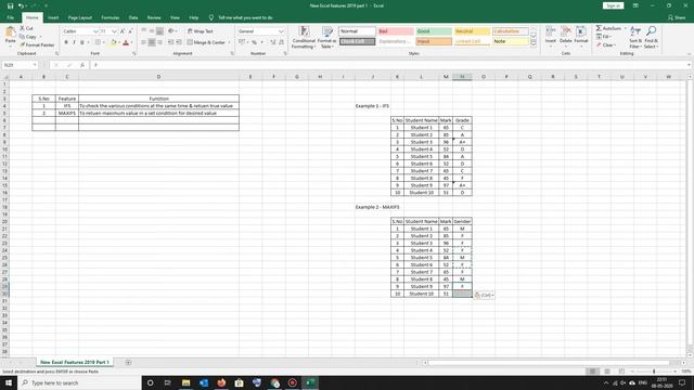 EXCEL 2019 NEW FORMULAS PART 1 | IFS | MAXIFS | MINIFS | CONCAT | SM GROUPS смотреть онлайн