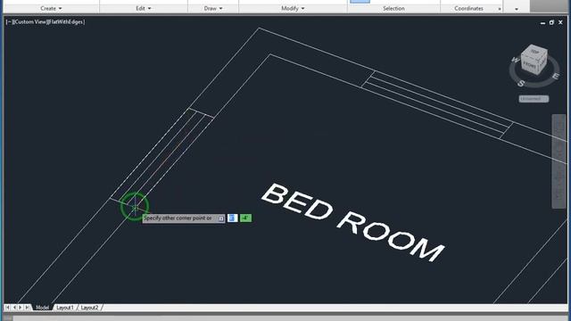 Convert Drawing 2D to 3D with 3D windows | #3Dwindows | #autocad смотреть онлайн