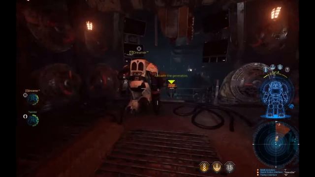 Space Hulk Deathwing Кооперативное прохождение на русском #1 вместе с Gerald и Twister смотреть онлайн
