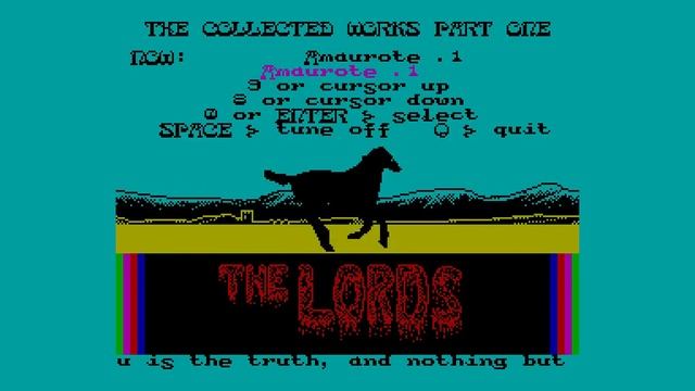 Collected Works Part 1,The - The Lords [#zx spectrum AY Music Demo] смотреть онлайн