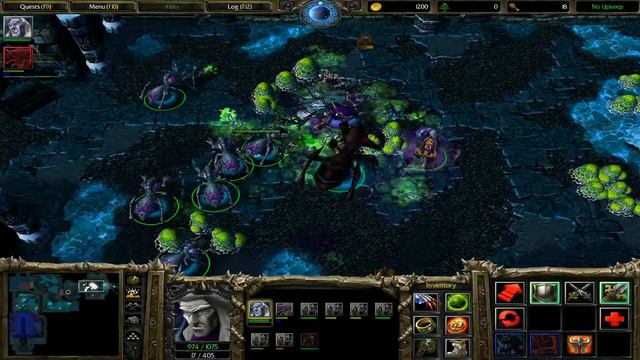 Warcraft 3 FT Hard Undead 7-2 The Forgotten Ones смотреть онлайн