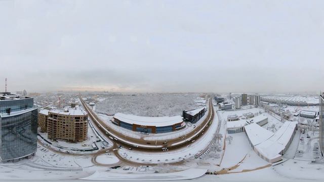 Зима в Узбекистане, видео в формате VR 360° смотреть онлайн