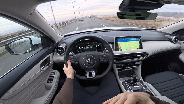 New MG eHS 2024 Test Drive POV смотреть онлайн