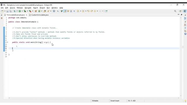 How to Handle Immutable Class with Mutable Reference (Date) смотреть онлайн