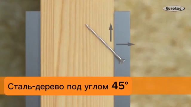 Как усилить деревянную конструкцию с помощью шурупов KonstruX смотреть онлайн