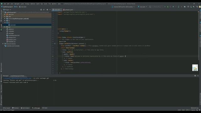 19.Flutter2020 l Version 1.12.13 | First Simple Random Word App смотреть онлайн