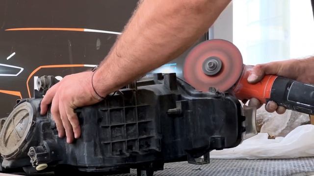 Установили топовый свет и восстановили внешний вид фар в BMW F30 смотреть онлайн