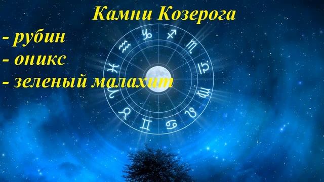 Камни по знакам зодиака. Знак Козерог смотреть онлайн