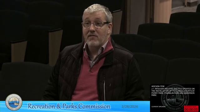 Redondo Beach Recreation & Parks Commission, February 28, 2024