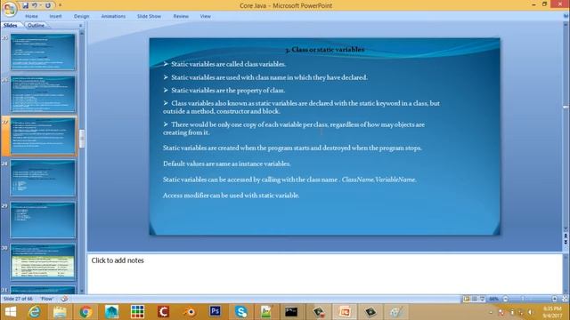 Lecture 10: Class Variable or Static Variable in Java| Beginner Tutorial(Hindi/Urdu) смотреть онлайн