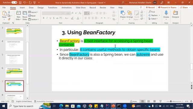 Lec26-How to dynamically Autowire a Bean in Spring смотреть онлайн