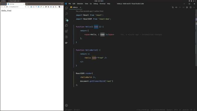 React Tutorial #4 - React Props смотреть онлайн
