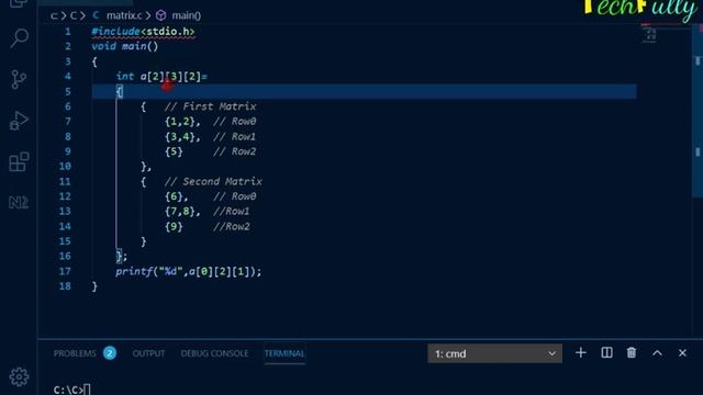 3D - Array In C Language | Explain In Hindi By Nirbhay Kaushik смотреть онлайн