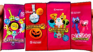 СКРЕПЫШИ 4 3 2 1 - Сравнение ВСЕХ СКРЕПЫШЕЙ по акции в Магнит СКРЕПЫШИ НЬЮ NEW
