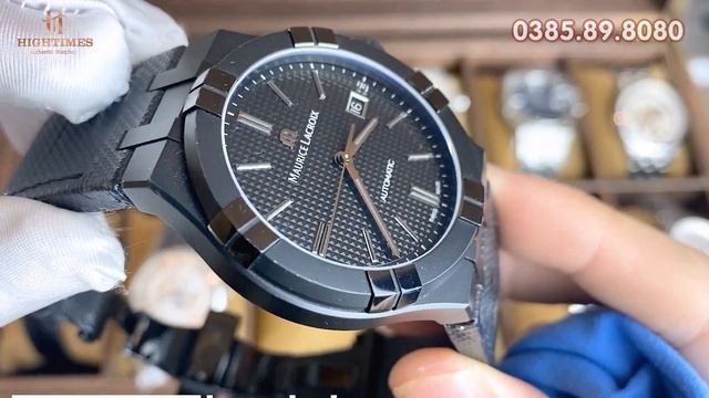 [ĐỒNG HỒ CHÍNH HÃNG] Siêu phẩm Maurice Lacroix Aikon 42mm Full Black, độc lạ và hiếm gặp | Hightime