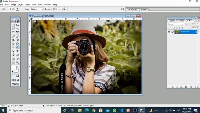 Dodge Tool in Photoshop | Burn Tool in Photoshop | Sponge Tool in Photoshop | Photoshop Tutorial- 1 смотреть онлайн