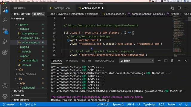 add cypress to your angular project смотреть онлайн
