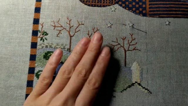 Dimensions - Peace In The Country, процесс и организация вышивки