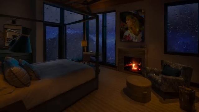 24 HOURS Of Heavy Rainstorm, Rain Sounds For Relaxing Sleep, Beat Insomnia With Rain Sounds