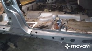 замена порогов приора ч2