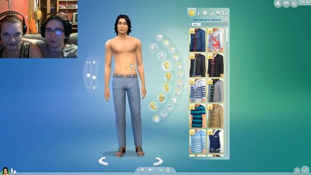 Наша Жизнь the SIMS 4! Создание персонажа Сергей! смотреть онлайн