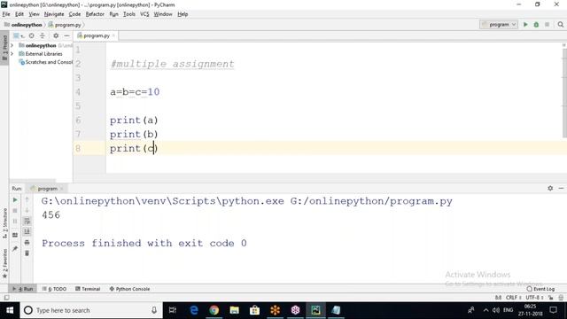 Python Tutorials || Python Online Training || Class - 2|| by Mohan Reddy смотреть онлайн